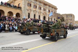 336- Rhodes- Defile Dodecanese grec